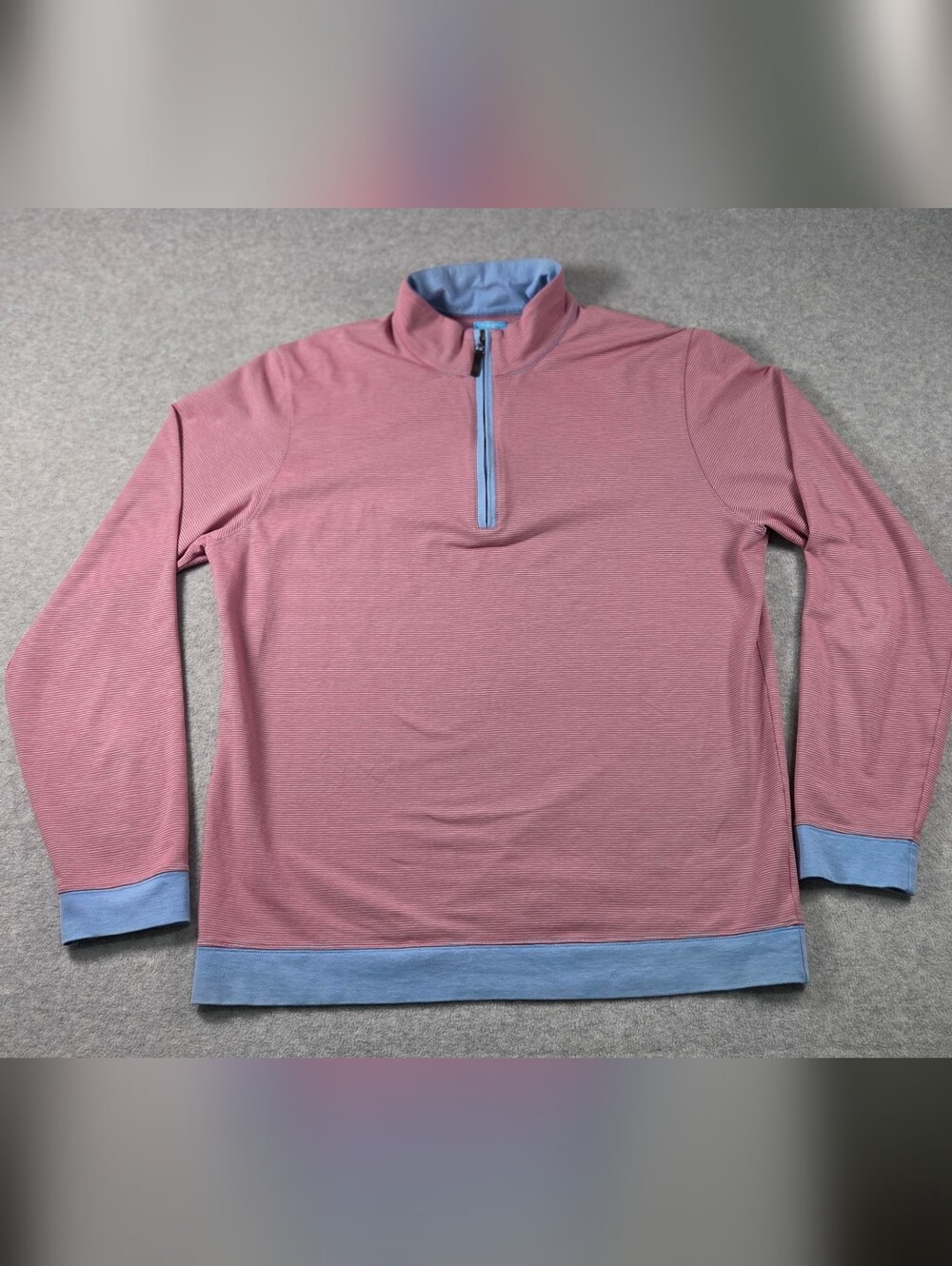 J.McLaughlin Men's Quarter-Zip Pullover Sweater Size Medium